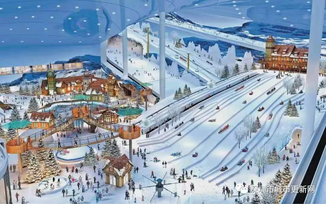 总投资182.9亿元，融创华发·深圳冰雪文旅城已动工
