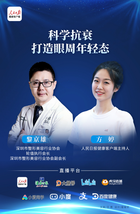 人民日报走进深圳香蜜丽格|科学抗衰,打造眼周年轻态